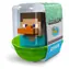 NUMSKULL TUBBZ kachnička MINI Minecraft Steve 5,5 cm / Sběratelská figurka / Licencovaný merch