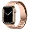 Elago Metal Band růžově-zlatá / Řemínek pro Apple Watch / 44/45/46 mm