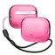 Elago AirPods Pro 2 TPU Case neonově růžová / Pouzdro pro sluchátka / nylonové poutko