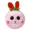 TY Bouncer Pouncey růžový zajíček / Klíčenka / 8 cm