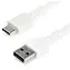 StarTech bílá / Kabel USB-A - USB-C / USB 2.0 / Aramidové vlákno / 1 m
