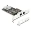 DeLock PCI Express karta 2x RJ45 LAN 5Gbit/s / Síťová karta / PCIe x2 / NBASE-T / Wake on LAN