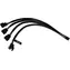 Alphacool Y-Splitter černá / Rozbočovací kabel / 4-pin PWM na 4x 4-pin / 30 cm