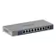 Netgear GS108MX-100EUS / Switch / Kov / Bez ventilátoru / MAC tabulka 16000 položek