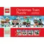 CHRONICLE BOOKS Puzzle LEGO Vánoční vlak / 4x100 dílků / od 7 let