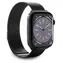 Puro Milanese černá / Řemínek pro Apple Watch / 38/40/41 mm