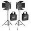 Neewer 660 Bi-Color LED / Sada studiových světel / 2x 40W / 3200-5600K / CRI96+ / stativy