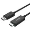 Unitek Y-5118CA černá / Kabel / DisplayPort - HDMI / 1,8 m