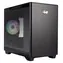 InWin A3 černá / Skříň / Micro-ATX, Mini-ITX / ARGB / průhledná bočnice / 1x USB-C, 2x USB-A