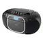 JVC RC-E451B černá / Přenosný přehrávač / CD / Kazeta / FM / Bluetooth / USB / 3,2 W