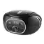 JVC RD-E221B černá / Radiomagnetofon s CD přehrávačem / FM / CD / kazeta / USB / AUX