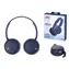 JVC HA-S36WAU modrá / Bezdrátová sluchátka s mikrofonem / Bluetooth 5.2 / Přes hlavu / 35h výdrž