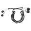 Digitus DK-1P32-S-100 / Nabíjecí kabel / Typ 2 - Typ 2 / spirálový / 10 m / IP55