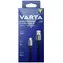 Varta Nabíjecí kabel USB-A - USB-C černá, šedá / Kabel / 60W / 5 Gbit/s / 2 m