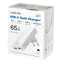 LogiLink bílá / Nabíjecí adaptér / 1x USB-A / 1x USB-C / GaN / 65W