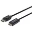Manhattan DisplayPort - HDMI černá / Kabel / 1 m / 1080p / 60 Hz