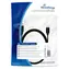 MediaRange datový kabel USB-A - USB-C černá / Kabel / USB 3.2 Gen 1 / 5 Gbit/s / 1,8 m
