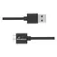 MediaRange MRCS240 černá / USB kabel / USB-A - Micro-USB B / USB 3.2 Gen 1 / 1,8 m