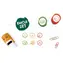 COLOP Razítka little NIO Emojis / Sada razítek / kulatá / pro děti