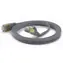 Wantec šedá / Patch kabel / F/FTP / Cat6a / 2 m / RJ-45