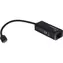 Inter-Tech Argus IT-811 černá / Adaptér / USB-C na Gigabit Ethernet / RJ45 / Realtek RTL8153