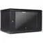 Inter-tech SMA-6406 černá / Nástěnný rozvaděč / 19" / 6U / 600 x 450 mm / prosklené dveře