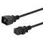 Equip IEC C20 - C19 černá / Napájecí kabel / 1,8 m / 250 V / 16 A / max. 3500 W