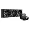 Deepcool Spartacus 420 černá / Vodní chladič CPU / 420mm radiátor / 3x 140mm ventilátor / ARGB / 3,4" IPS displej