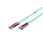 Digitus optický patch kabel ST-ST / Optický patch kabel / Multimode OM3 / Duplex / 2 m
