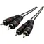 Schwaiger audio kabel 2x Cinch - 2x Cinch 5 m černá / Audio kabel / CINCH (RCA) / Propojovací