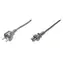 Digitus napájecí kabel CEE 7/7-C5 černý / Napájecí kabel / 1,8 m / H05VV-F3G 0,75mm2