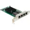 Inter-Tech ST-7238 / Síťová karta / 4x RJ45 / Gigabit / PCI Express / Intel I350