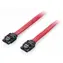 Equip SATA kabel červený / Kabel / SATA 7-pin - SATA 7-pin / 0,5 m / 6 Gbit/s