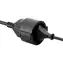 Equip CEE 7/7 - CEE 7/3 černý / Napájecí kabel / 5 m / 250 V / 16 A