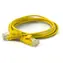 Wantec CAT6a U/UTP 25 m žlutá / Patch kabel / RJ-45 / 2,8 mm
