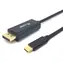 Equip Redukce USB-C na DisplayPort šedá / Redukce / DisplayPort 1.2 / 4K 60Hz / 1 m