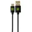 Techly USB-A - USB-C 0,1 m černá / Kabel / USB 2.0 / rychlonabíjení