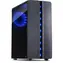 Inter-Tech Thunder černá / Počítačová skříň / Mini Tower / prosklená bočnice / 120mm LED ventilátor