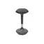 Digitus DA-90422 černá / Balanční stolička / výškově nastavitelná 63–88 cm / otočná 360° / nosnost 125 kg