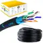 Extralink CAT5E FTP V2 černá / Síťový kabel / F/UTP / venkovní / 305 m
