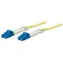 Intellinet žlutá / Optický kabel / LC/LC / Singlemode OS2 / Duplex / 2 m