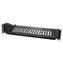 LogiLink montážní police pro RACK 19" 400 mm černá / Montážní police / 2U / nosnost 25 kg / ocel