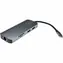Inter-Tech Argus H-428 / USB-C hub 7v1 / HDMI 4K 30Hz / PD 100W / Gigabit Ethernet / čtečka SD/microSD