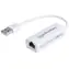 Manhattan USB adaptér RJ45 bílá / Síťový adaptér / USB 2.0 / Fast Ethernet 100 Mbit/s / IEEE 802.3