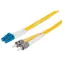 Intellinet LC/ST žlutý 2 m / Optický patch kabel / Duplex / Singlemode OS2 9/125 µm / LSZH