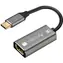 Techly redukce USB-C na HDMI 2.1 černá, stříbrná / Redukce / 8K 120Hz / HDR10 / 0,15 m