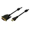 LogiLink HDMI - DVI-D černá / Kabel / 5 m / Single Link