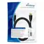 MediaRange MRCS196 2m černá / HDMI kabel / High Speed / 18 Gbit/s / Ethernet / pozlacené konektory