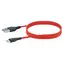Schwaiger USB-A - USB-C kabel červená / USB kabel / USB 2.0 / 480 Mbit/s / 1,2 m