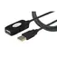 Techly IUSB-REP10TY černá / Aktivní prodlužovací kabel USB / USB 2.0 / USB-A - USB-A / 10 m